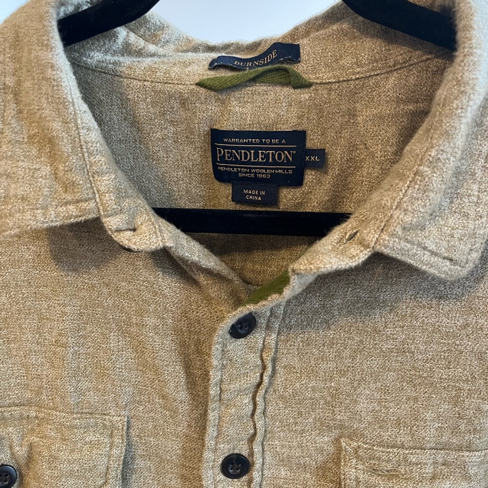 Pendleton Cotton Button-Down Shirt - image 3